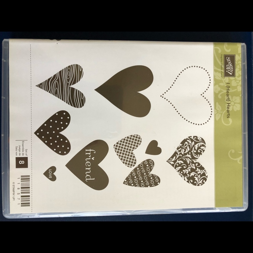 Stampin’ Up - I {Heart} Hearts - stamp set